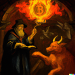 DALL·E 2022-08-13 09.35.47 - Satan charges Bitcoin to reside in hell Holbein realism.png