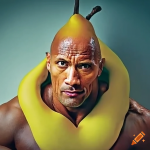 craiyon_063331_Dwayne_Johnson_wearing_a_giant_yellow_pear_costume.png